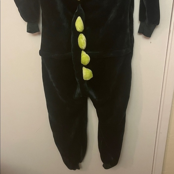 Adult size medium Green Dinosaur Godzilla Onesie - Picture 6 of 9